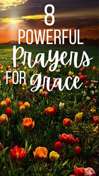 Need some extra grace in your life? Learn how you can pray for grace and use these prayers as a guide in your time with Jesus.