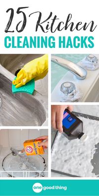 21 Kitchen Cleaning hacks