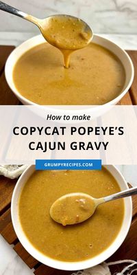 I recently had Popeye's chicken for the first time, and honestly, it was one of the best fried chickens I've ever had. The biggest standout of the meal was their cajun gravy. It was probably the most flavorful gravy I've ever had at a fast-food chicken place. It was full of Southern flavors, texture, and all-around deliciousness. I knew I had to try making it at home.