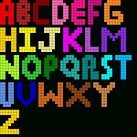 Alphabet Perler Bead Pattern Bead Sprite Bead Looming Perler throughout Hama Bead Letter Templates