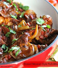 Braised Mexican-Style Pork Ribs