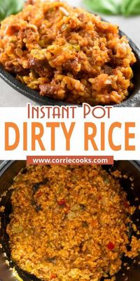 Instant Pot Dirty Rice