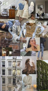 September Mood Board (Desktop iPhone Wallpaper)