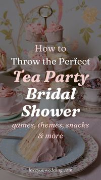 How to Plan the Perfect Tea Party Themed Bridal Shower. Throw the perfect tea party wedding shower for the bride-to-be with our 15 tips and ideas for a high tea bridal shower. From games, decorations, finger foods, and more, we have everything you need to plan and host a bridal shower tea party.