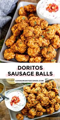 Doritos Sausage Balls