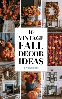 Transform your home this autumn with these 16 charming vintage fall decor ideas. From rustic pumpkins to antique-inspired centerpieces, discover how to create a warm and inviting atmosphere. Incorporate vintage elements like old books, weathered furniture, and classic autumn colors to elevate your decor. Perfect for seasonal gatherings or simply enjoying the cozy vibe of fall, these ideas will inspire your creativity. Make your space feel nostalgic and welcoming this season with timeless pieces.