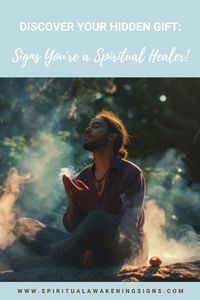 Uncover the Signs of a Spiritual Healer! 🌿 Do people always turn to you for support? Learn the telltale signs that you have a natural gift for healing and how to embrace this path.