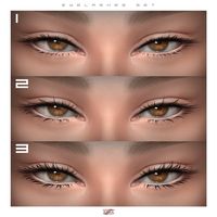 3D eyelashes set | Patreon