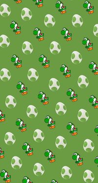 If you’re a fan of the lovable green Yoshi Print wallpaper by RubyLeyva - Download on ZEDGE™ ca Yoshi, golf, kart, mario, verde, HD phone wallpa...