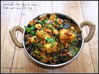 HCF: Marwardi Aloo Pyaj ki Subji / Potato and Onion curry Rajasthani Style