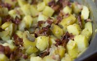 German potato salad with bacon two ways