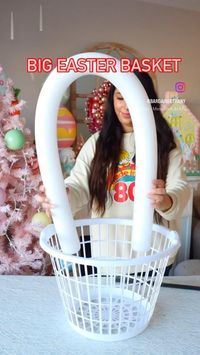 Get ready for Easter with this budget-friendly DIY! 🐰🌷 Transform Dollar Tree items into a chic, oversized basket perfect for Easter. - - - - - - Video credit: @bargainbethany #EasterDIY #DollarTreeFinds #easter #easterdecor #easterbasket #giftbaskets #diy #easterdiy #baskets #insta #diyinspo #fyp #dollartreediy #dollartree #dollartreecrafts #dollartreecommunity #dollartreeobsessed