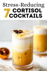 Feeling overwhelmed by cortisol belly and hormone imbalances? Learn how healthy adrenal cocktails can help lower cortisol levels and improve your health. Save this pin to get started on your cortisol reduction journey today with lots of delicious cortisol cocktail recipes!