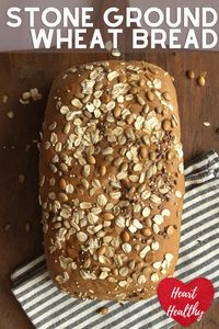 Old-Fashioned Stone Ground Whole Wheat Bread