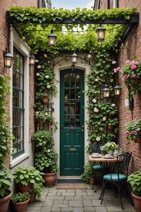 20 Perfect Tiny Patio Ideas For Townhouses - Toolz Geek