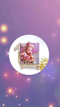 Personalized frames for your baby's first birthday.
Includes name, photo and date for an unforgettable memory.
Perfect as a gift for grandparents, family and guests.#pregnancytips #pregnant   #guest #babyboy #gifts