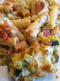 Baked Ziti and Summer Veggies#Repin By:Pinterest++ for iPad#