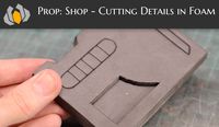 Bill shows how to cut intricate details in foam for your costume and prop making needs!