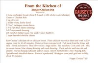 Gotta grab some Causey BBQ Chicken rub for this recipe. Everyone loves this dip and it feeds a crowd.