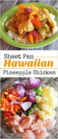 It’s no secret that I am in love with Sheet Pan dinner recipes. I love the ease of cooking both protein and veggies on two large sheet pans. Not only does it allow for easy prep, easy clean u…