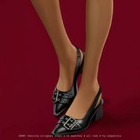 ganni feminine slingback pumps | Patreon