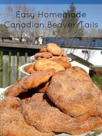 Canadian Food: Easy Homemade Beaver Tails