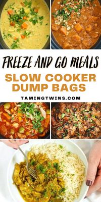 Ready for your new favourite time saving dinner shortcut? Meet these Slow Cooker Dump Bags. These are recipes that can be prepped in minutes and then frozen, uncooked, until you need them.