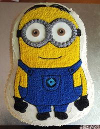 Minion buttercream cake                                                       …