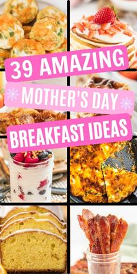 Mother's Day Breakfast Ideas - 39 Breakfast Ideas for Mother's Day