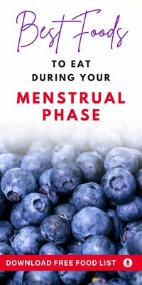 Discover the best menstrual phase foods to eat with our comprehensive menstrual phase food list. Explore meal ideas and a detailed menstrual phase meal plan designed for effective cycle syncing. Learn what to include in your menstrual phase meals to reduce discomfort and optimize nutrition during this crucial phase.