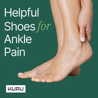 Ankles are amazing. 👏👏👏 They allow your feet to move up and down and side to side, and help you keep your balance so you can stand, run, and jump. KURU shoes are designed to keep your ankles stable to help relieve pain, provide support, and reduce your risk of injury. 🦶