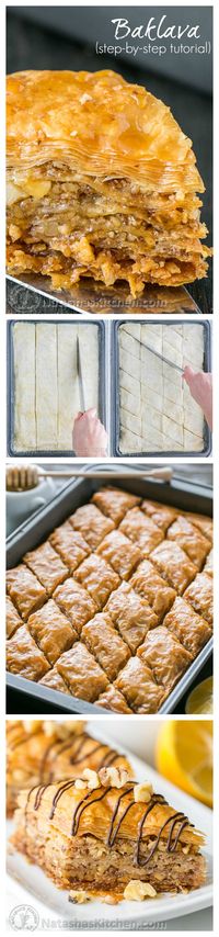 This baklava is flaky, crisp, tender and I love that it’s not overly sweet. No store-bought baklava can touch this! @natashaskitchen