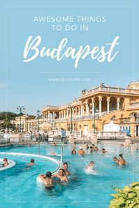 Awesome things to do on a weekend visit to Budapest #budapest #hungary #city #travel #europe #blog #guide #list #best #thermal #ruinbars #eating #drinking #sightseeing