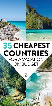 Want to travel the world without breaking the bank? Check out this epic list of the 35 cheapest countries to visit in 2021 for an unforgettable vacation.