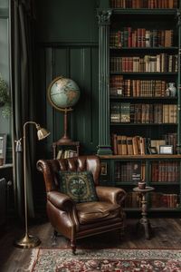 15 Tips for Eye-Catching & Moody Dark Academia Decor – Everyday Inspo