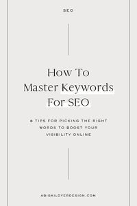 You want your website to be seen and you’ve taken the time to create new content. But without the right Keywords, it won’t be seen by the right people. Discover how to choose the right keywords so you can boost your SEO. #seo #seotips #seokeywords #seoforbeginners #marketing