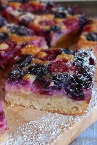 Easy Lemon Berry Pudding Cake - Gluten Free - Only Gluten Free Recipes