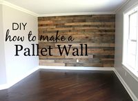 Project Nursery - How to Make a Pallet Wall #nursery #design #inspiration