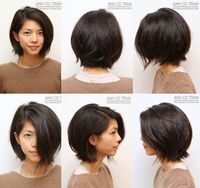 Love this Layered Wispy Bob... but will my hair do that?