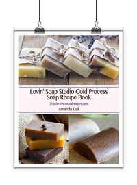 This 69 page eBook is a recipe book containing 50 recipes for cold process soap and 64 essential oil blends. The recipes in this book contain natural essential oils for scent and spices and herb powders for natural coloring. There are no synthetic fragrances or colorants used. All recipes can be used as is or adapted to your creative formulation!