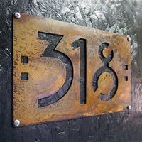 Craftsman Style House Numbers: CUSTOM Mini Mission Style | Etsy