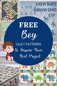 Top 15 Free Boy Quilt Patterns (+9 Bonus Patterns For Sale)