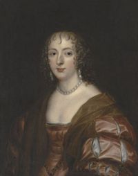 Anne Carr by the studio of Sir Anthonis van Dyck (auctioned). From mutualart.com-Artwork-Portrait-of-Anne-Carr--Countess-of-Bedfo-52FE92191681ED1E; adjuste height to fit screen and filled in upper tenth with Photoshop 1063X1350 @150 212kj.