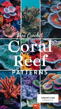 Dive into coral reef crochet with our collection of free patterns! Explore stunning, ocean-inspired designs that capture the vibrant beauty of coral reefs. Perfect for adding a touch of underwater elegance to your crochet projects, these patterns are a creative way to bring the ocean’s wonders to life. #CoralReefCrochet #FreePatterns #OceanInspired #CrochetDesigns