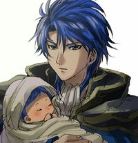 Sigurd and baby Seliph