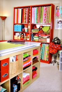 Sewing Room - wonderful!  This makes me think of my friend, Pat!  She would love this!