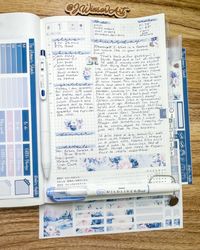 Hello August! First daily of the month. New pen colors to match the grid. What do we think? And a little preview of some new sticker sheets coming to the shop, as soon as I take some product photos. 📜 @hobonichi_global Hobonichi cousin planner 🖊️ @zebrapen_usa Sarasa R Blue Black and Mildliner Dark Blue Stickers by @theplannershack_ Watermark by @rees.designs #planning #journals #hobonichi #hobonichitecho #hobonichicousin #hobonichiavec #plannerstickers #plannerspread #planneraddict #bulletj...