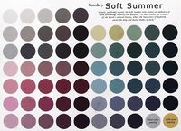 Somokey Soft Summer : smoky soft cool with a drop of dark gray