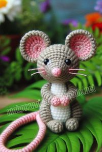 Amigurumi Crochet Mouse Free Pattern-2