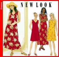 New Look 6866 Misses Dress sewing pattern